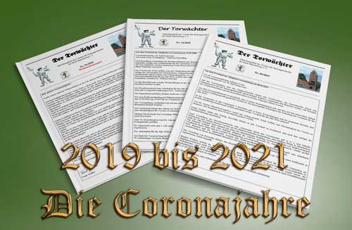 Mitteilungsblatt Torwaechter Sammlung von 2019 und 2020